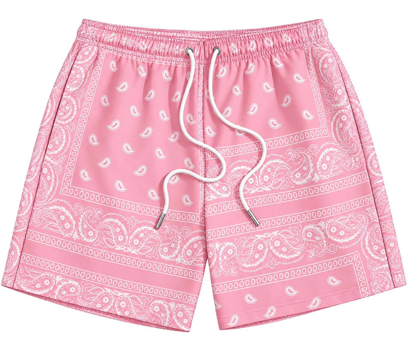 Chris’s famous pink paisley shorts